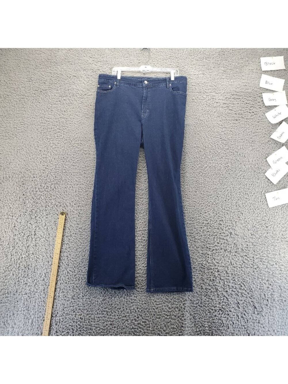 Lauren Ralph Lauren Jeans Womens 14W Blue Bootcut Stretch Denim *Read*